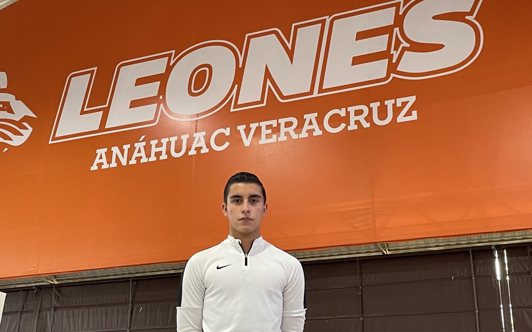 Anáhuac Veracruz recluta al taekwondoín internacional Jabir Jamed Dorantes