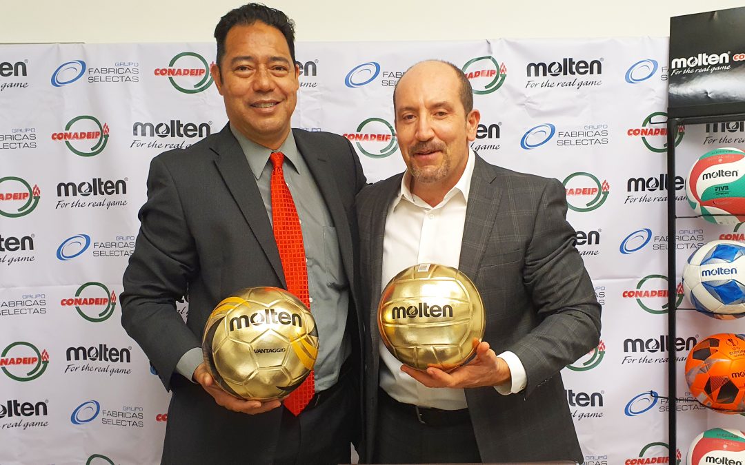 Molten continuará como patrocinador oficial de la CONADEIP