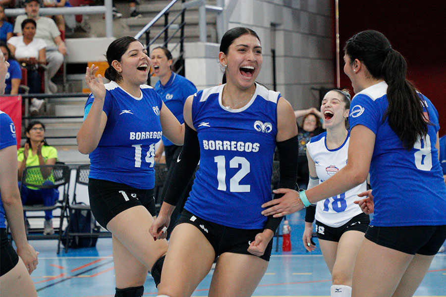 Tec de Monterrey se corona de manera invicta en el voleibol femenino