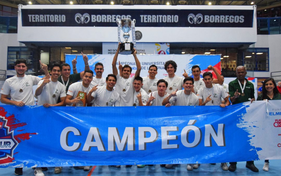 Aztecas UDLAP son campeones nacionales del Voleibol Varonil CUTT-CONADEIP 2023