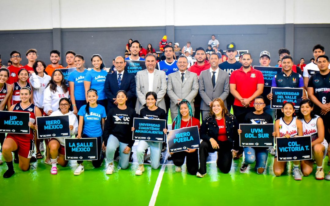 Se inaugura en Aguascalientes el Campeonato Nacional de Basquetbol de Primera Fuerza 2023