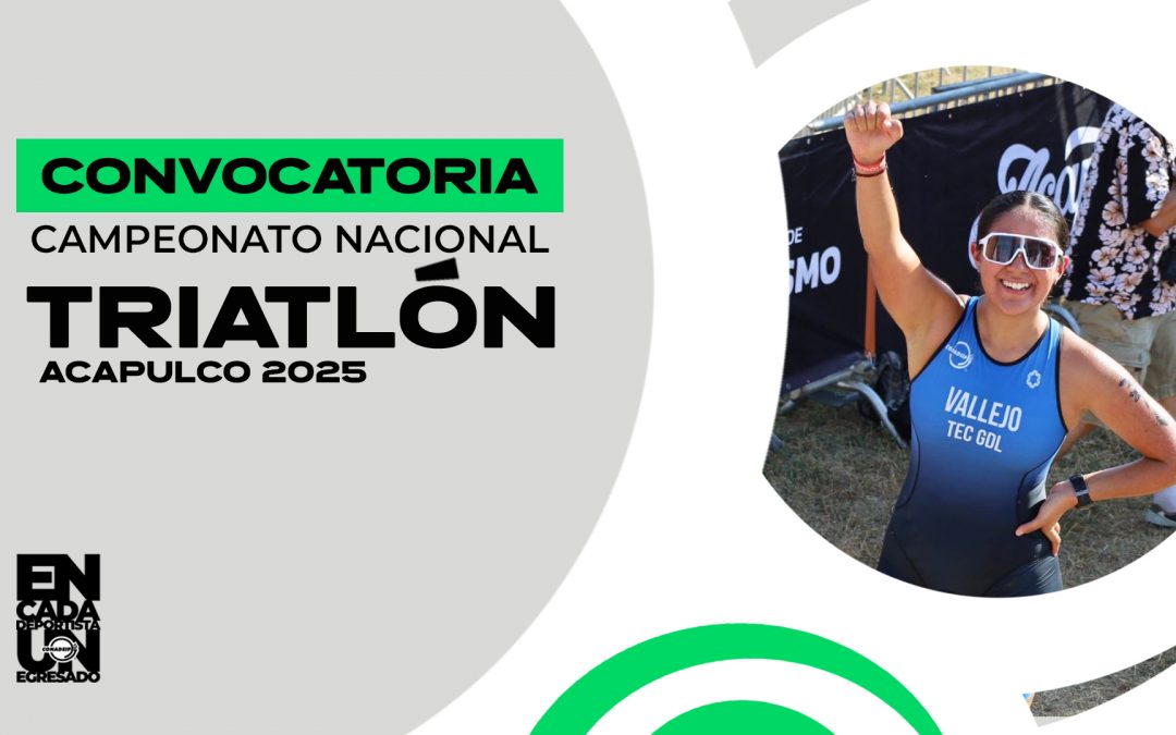 Convocatoria al Campeonato Nacional de Triatlón de 1.ª Fuerza 2025