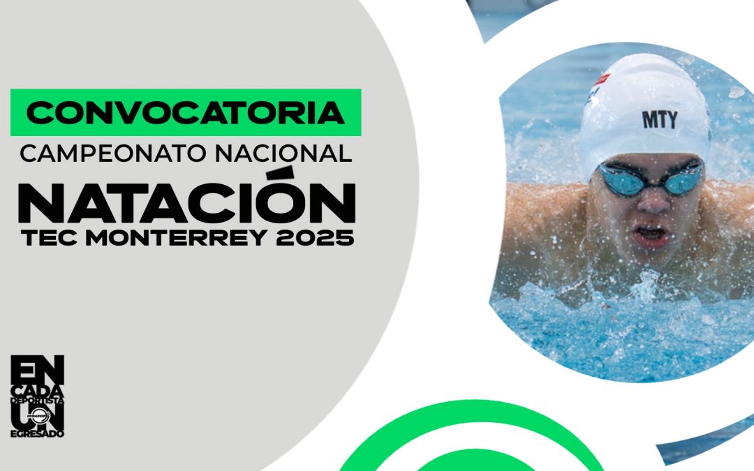 Convocatoria al Campeonato Nacional de Natación 2025