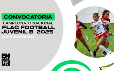Convocatoria al Campeonato Nacional de Flag Football Juvenil B 2025