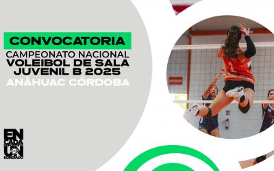 Convocatoria al Campeonato Nacional de Voleibol de Sala Juvenil B 2025