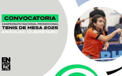 Convocatoria al CampeonatoNacional Promocional de Tenis de Mesa 2025