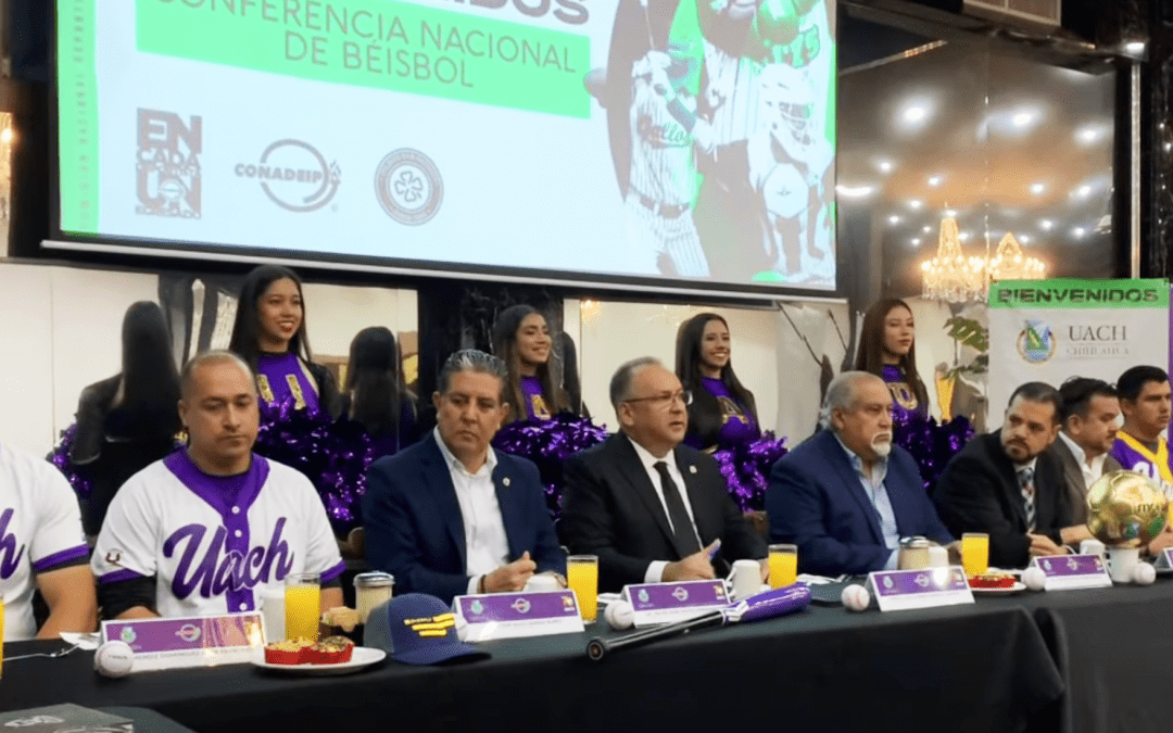 Se integra la UACh a la Conferencia Nacional de Béisbol
