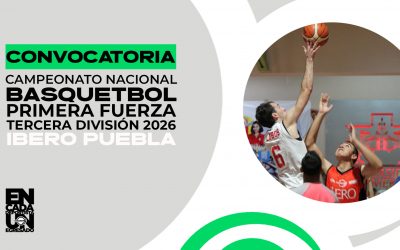 Convocatoria al Campeonato Nacional de Básquetbol Varonil categoría Primera Fuerza 3.ªDivisión 2026