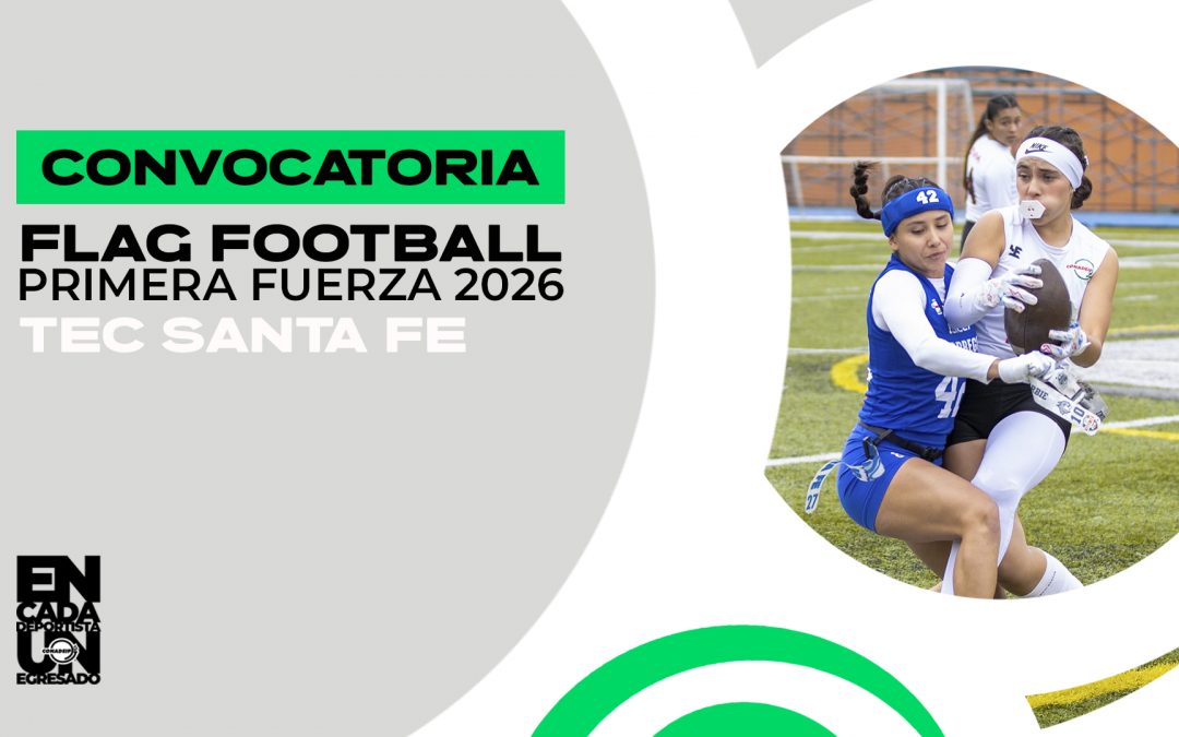 Convocatoria al Campeonato Nacional de Flag Football Primera Fuerza 2026