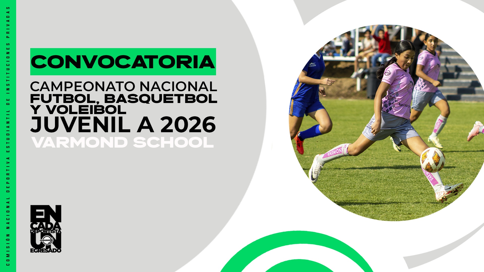 Banner CONADEIP convocatorias 2025-26 juvenil A varmod