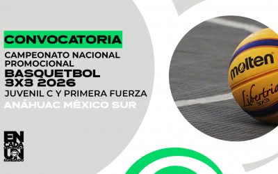 Convocatoria al Campeonato Nacional Promocional de Basquet 3 x 3 2026